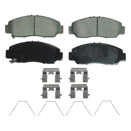 Wagner Brakes Ceramic Disc Pad Set, Zd1608 ZD1608